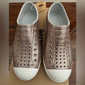 Native Shoes - Jefferson Bling - Metal Bling Size J2